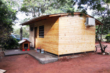 Holzhaus in Paraguay