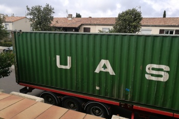 Umzug nach Paraguay Container