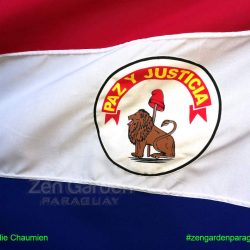 Flagge von Paraguay - Tag der Unabhängigkeit