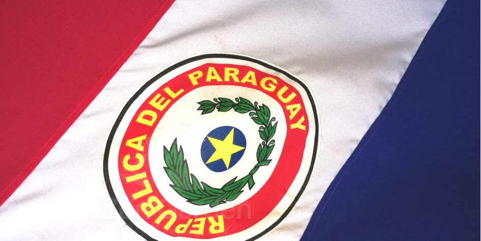 Flagge von Paraguay - Tag des Friedens