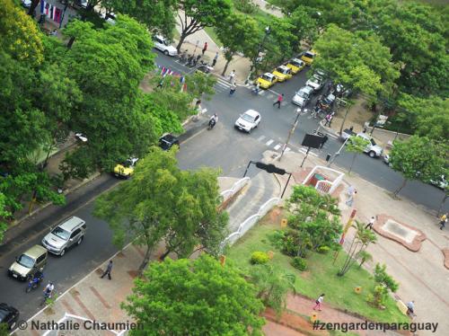 Direkt vor dem Hotel