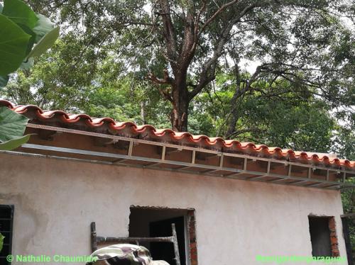 fast fertig das Haus für den Verwalter in Paraguay