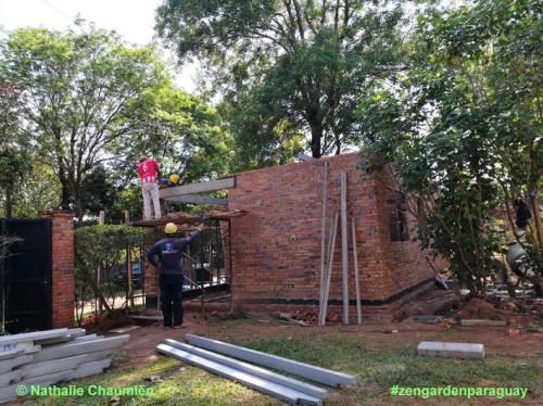 Der Rohbau - Verwalter in Paraguay