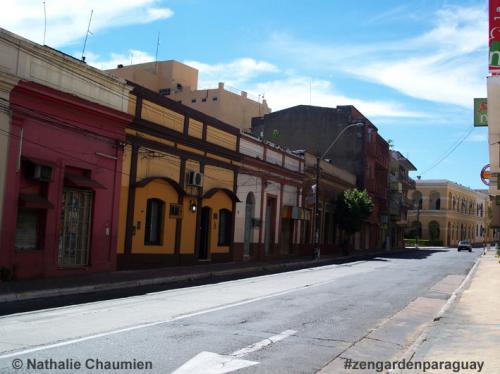 Ein typisches Strassenbild in Asuncion